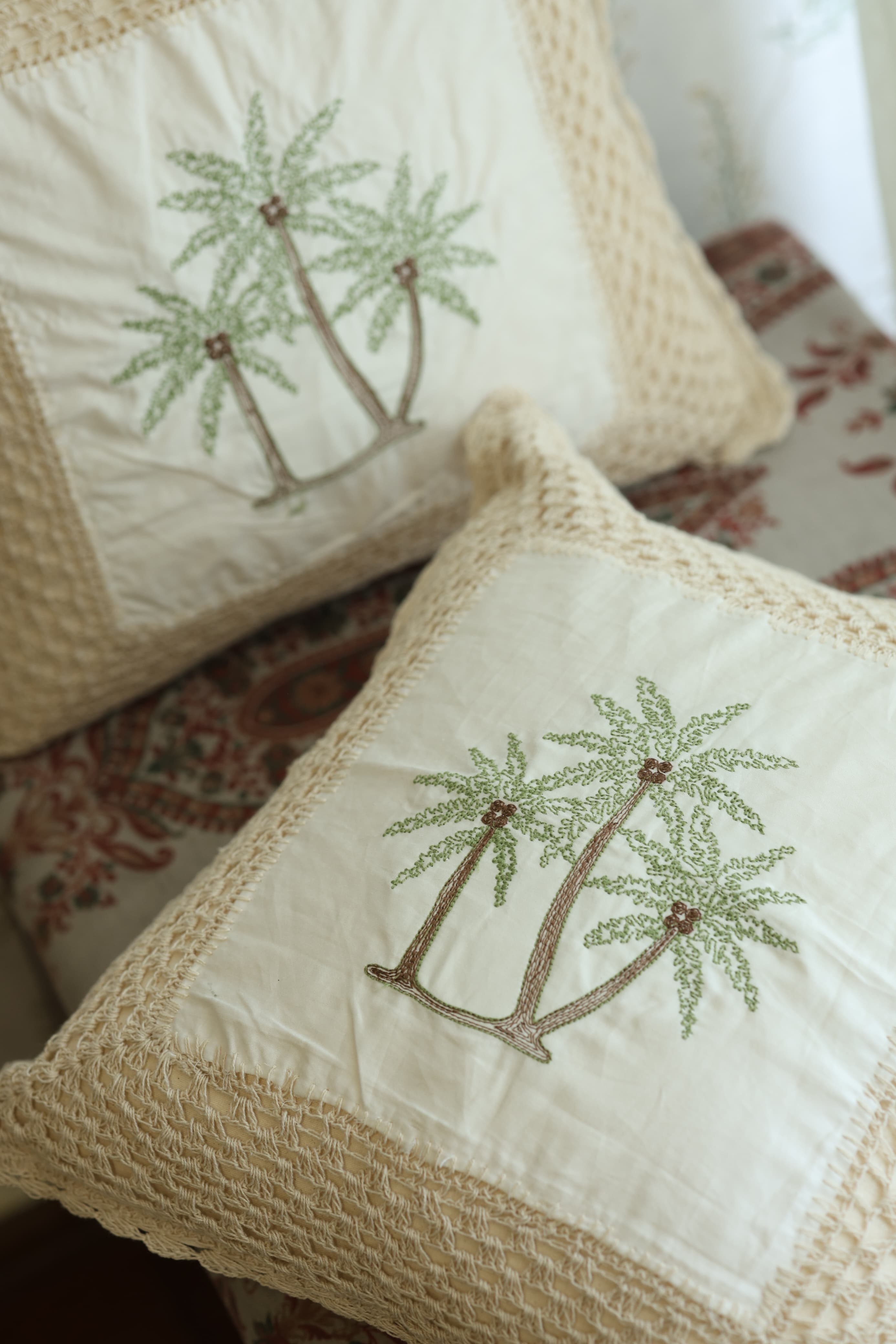Cushion covers - crochet cushion covers