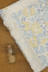 Bedsheets - King soft cotton lace bedsheets majestic Reva