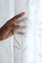 Premium Embroidery Sheer Curtain - Florence