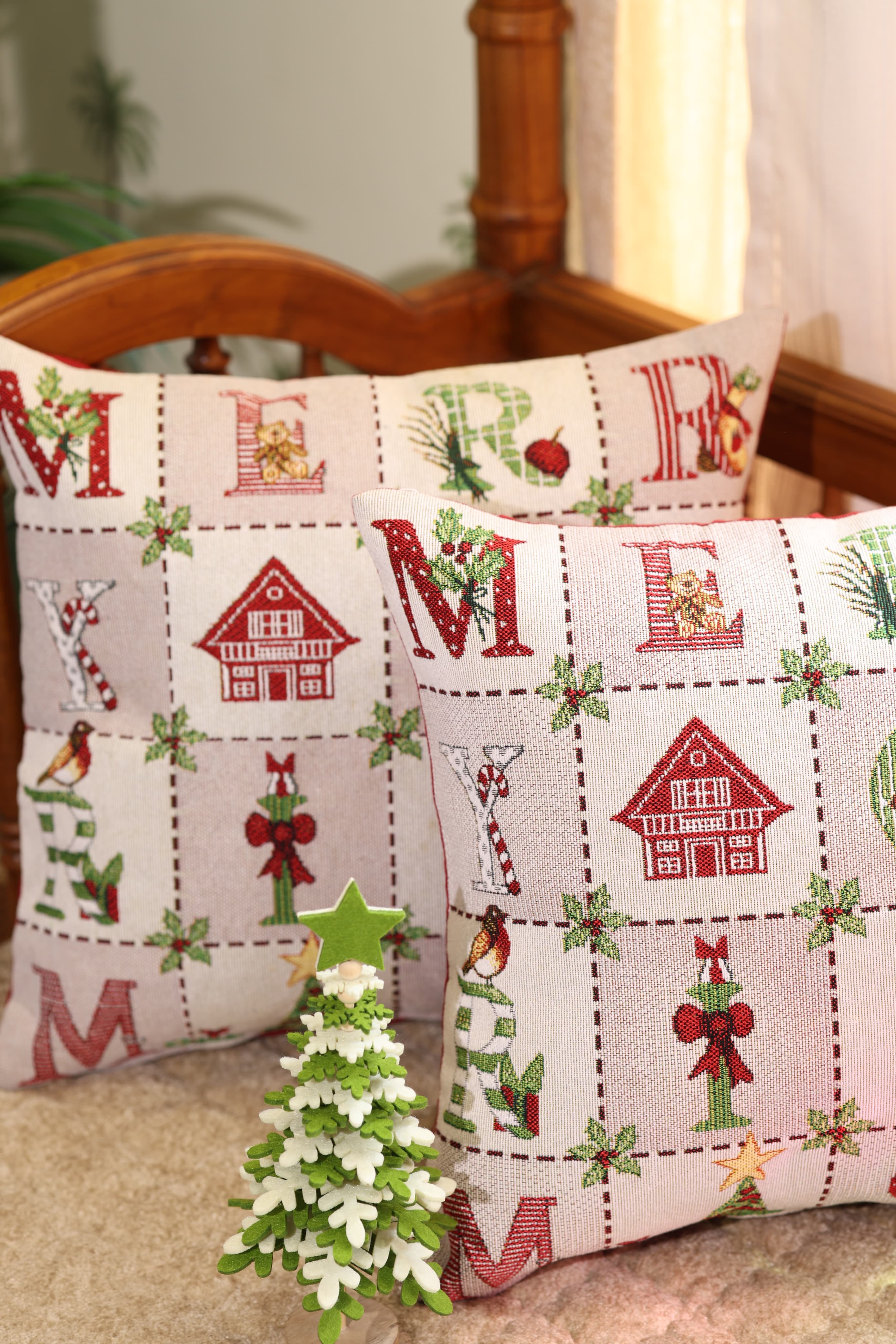 Cushion covers - Xmas edition jacuard