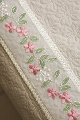 Sofa protector ( meter per) description embroidery