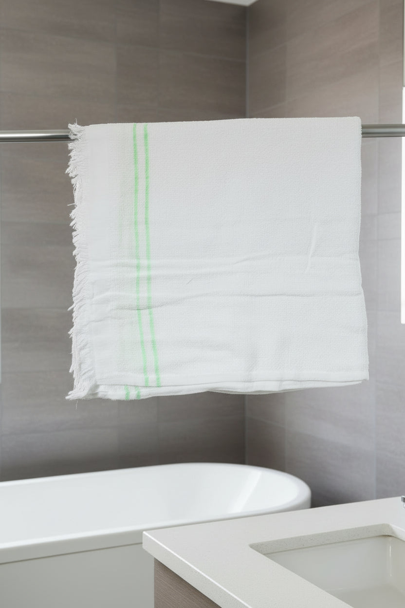 Bath towel(thorthu) 75*150cm White