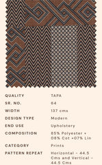 Upholstery fabrics -Tapa
