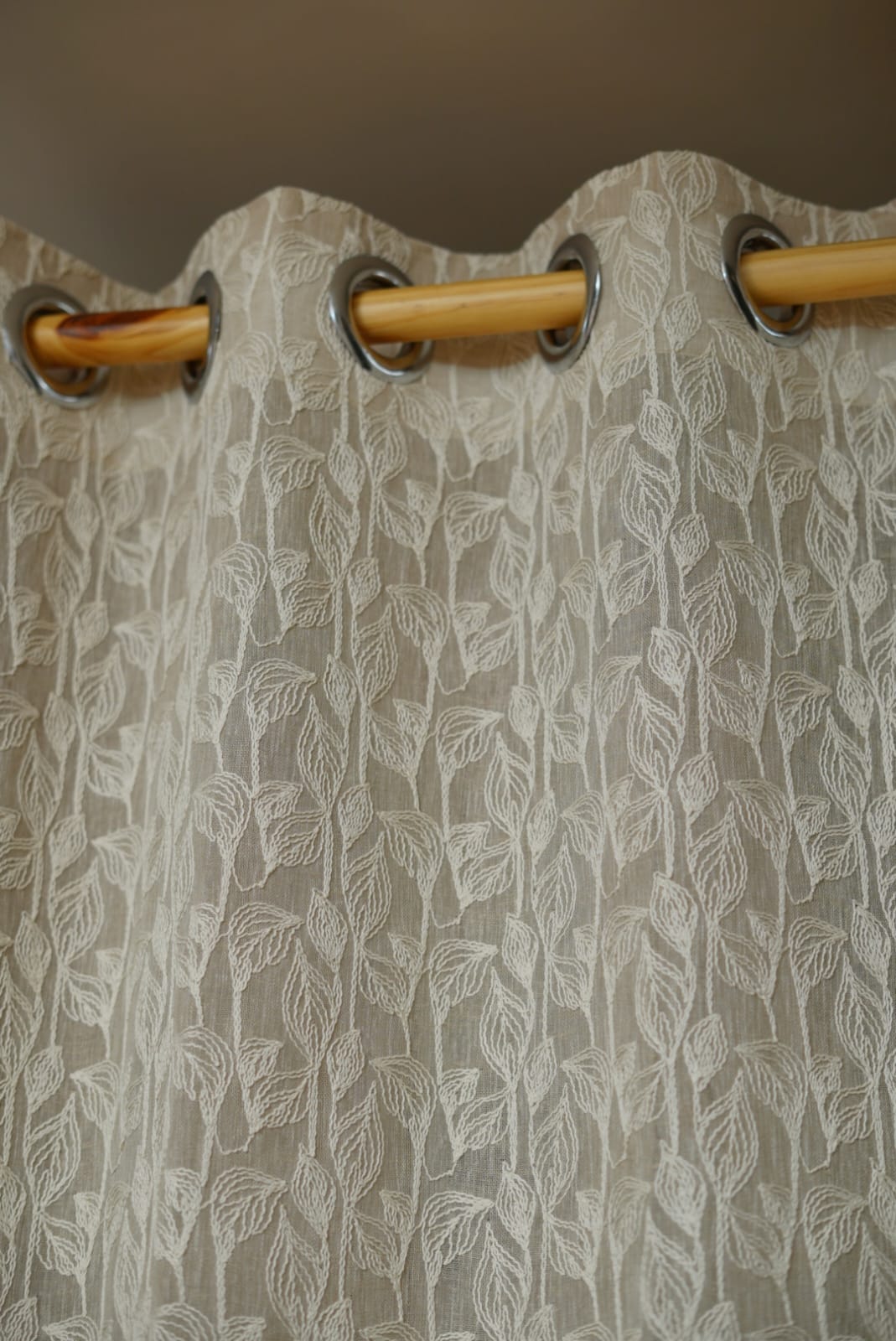 Curtains -Premium embroidered sheer curtain