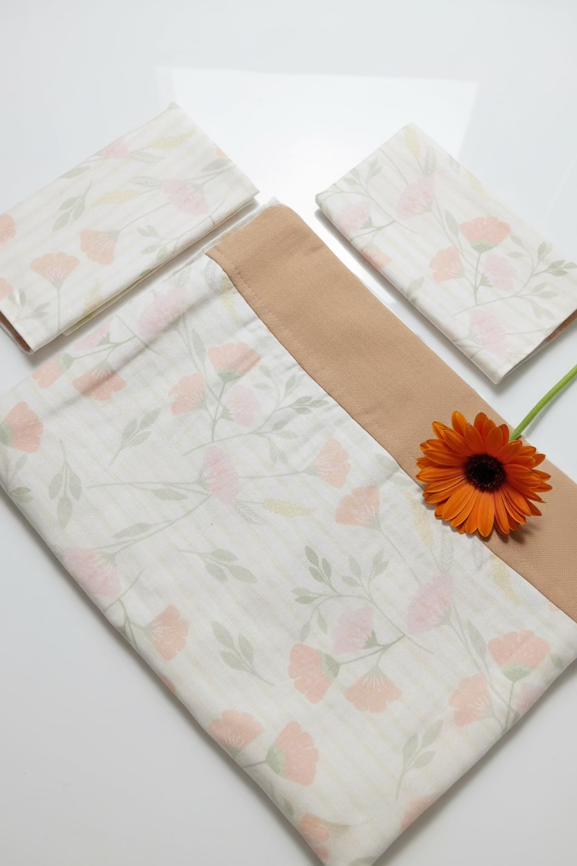Bedsheets-Queen daily use border bedsheets