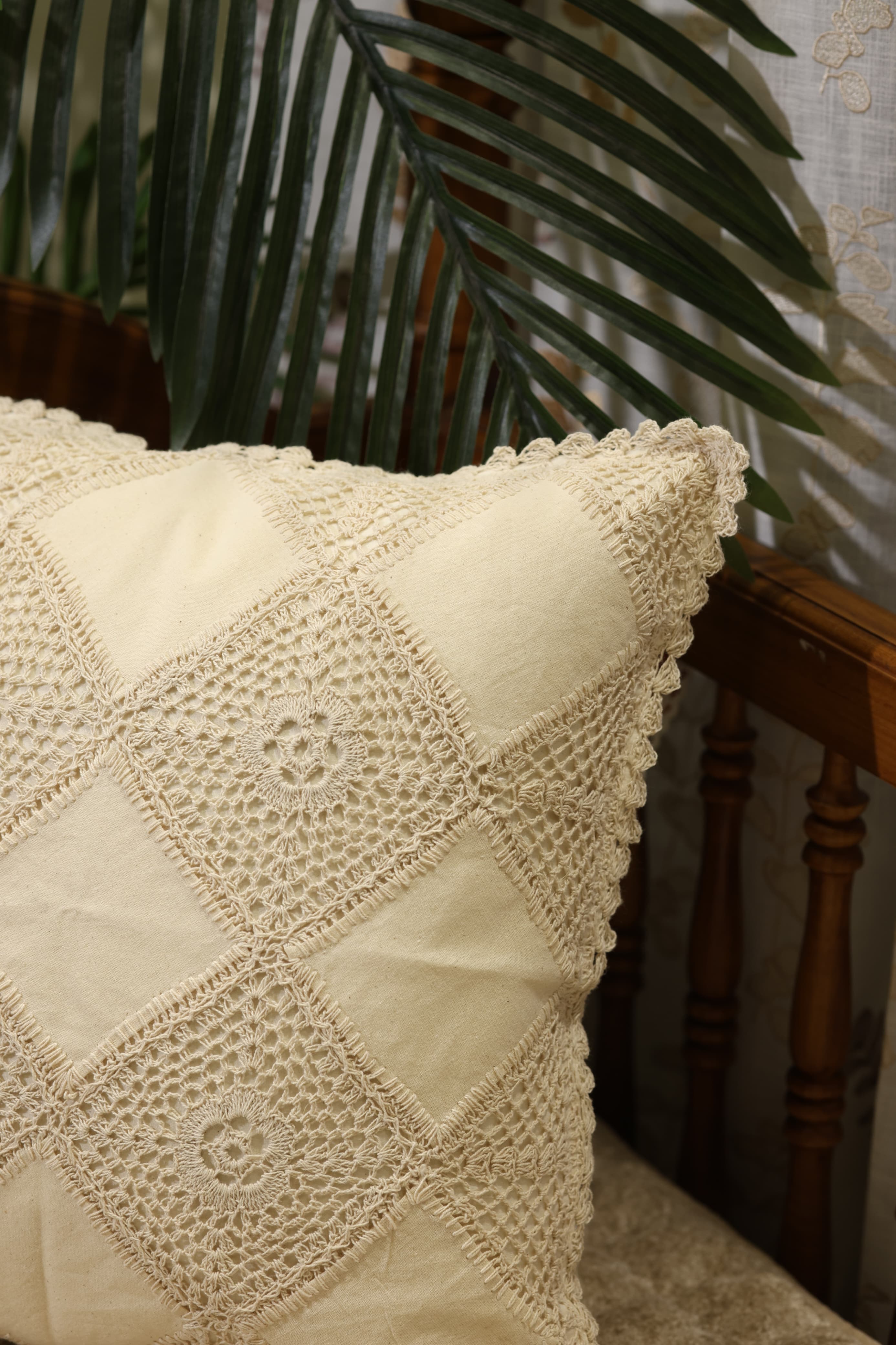 Cushion covers - crochet cushion covers Size :16*16 inches