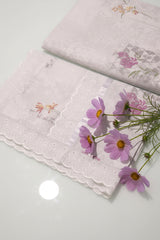 Bedsheets - Queen soft cotton lace bedsheets flora & lace