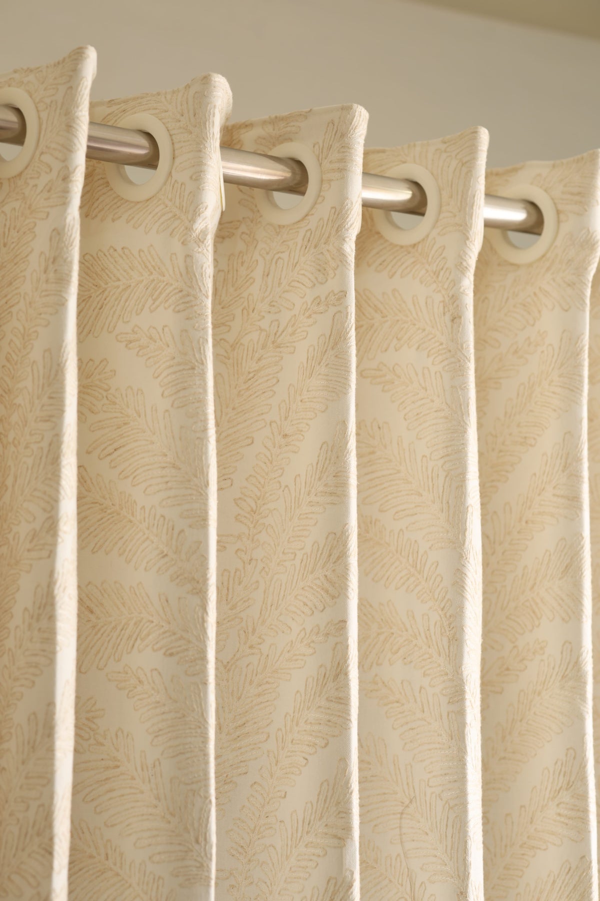 Curtains - Premium embroidery opaque curtains Naturalia Prebooking
