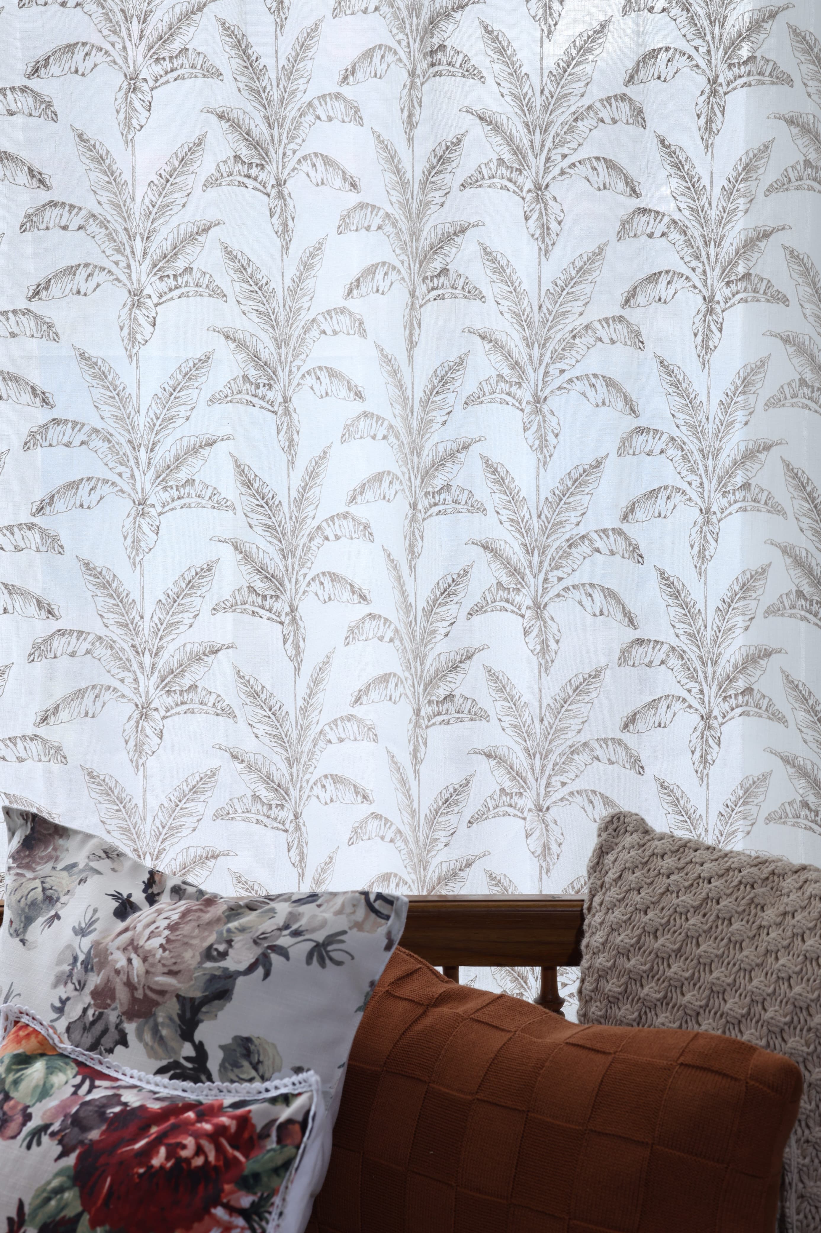 Premium Embroidery Sheer Curtain - Eleanor