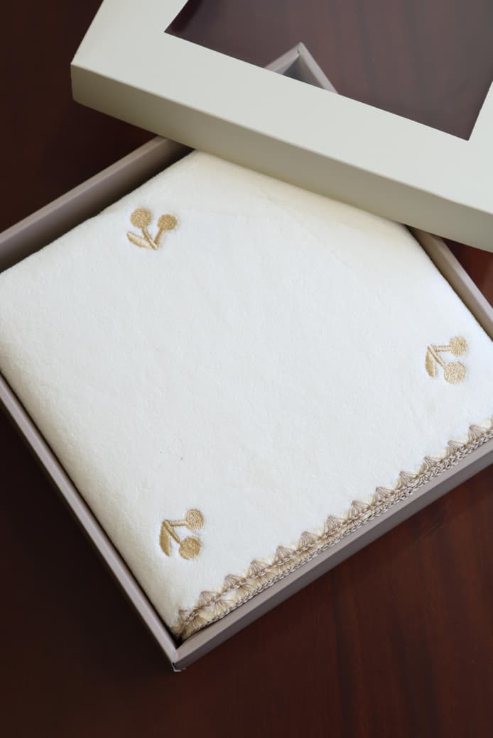 Embroidered & Patterned Premium Bath Towel