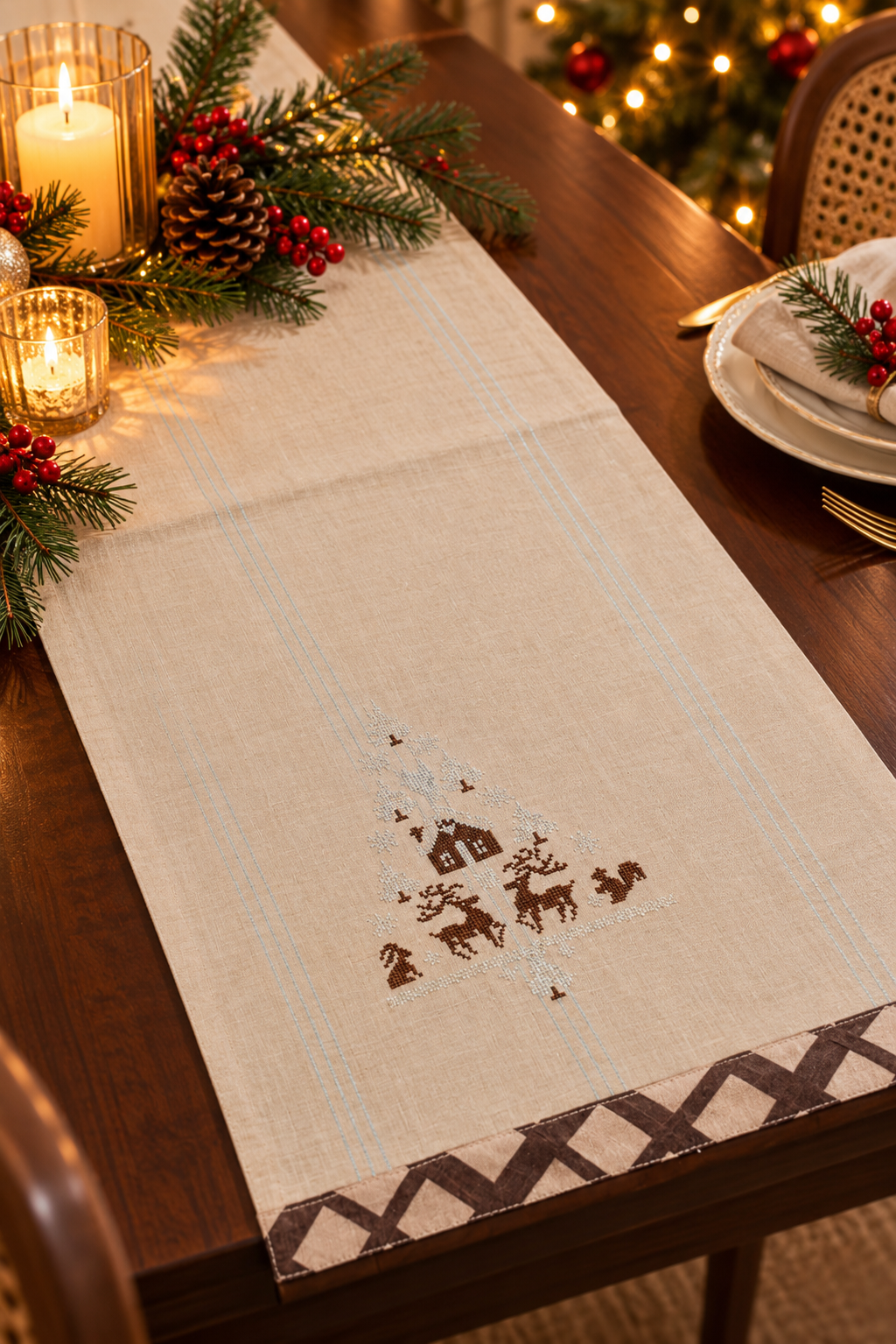 Table Runner - 4 Seater Xmas edition