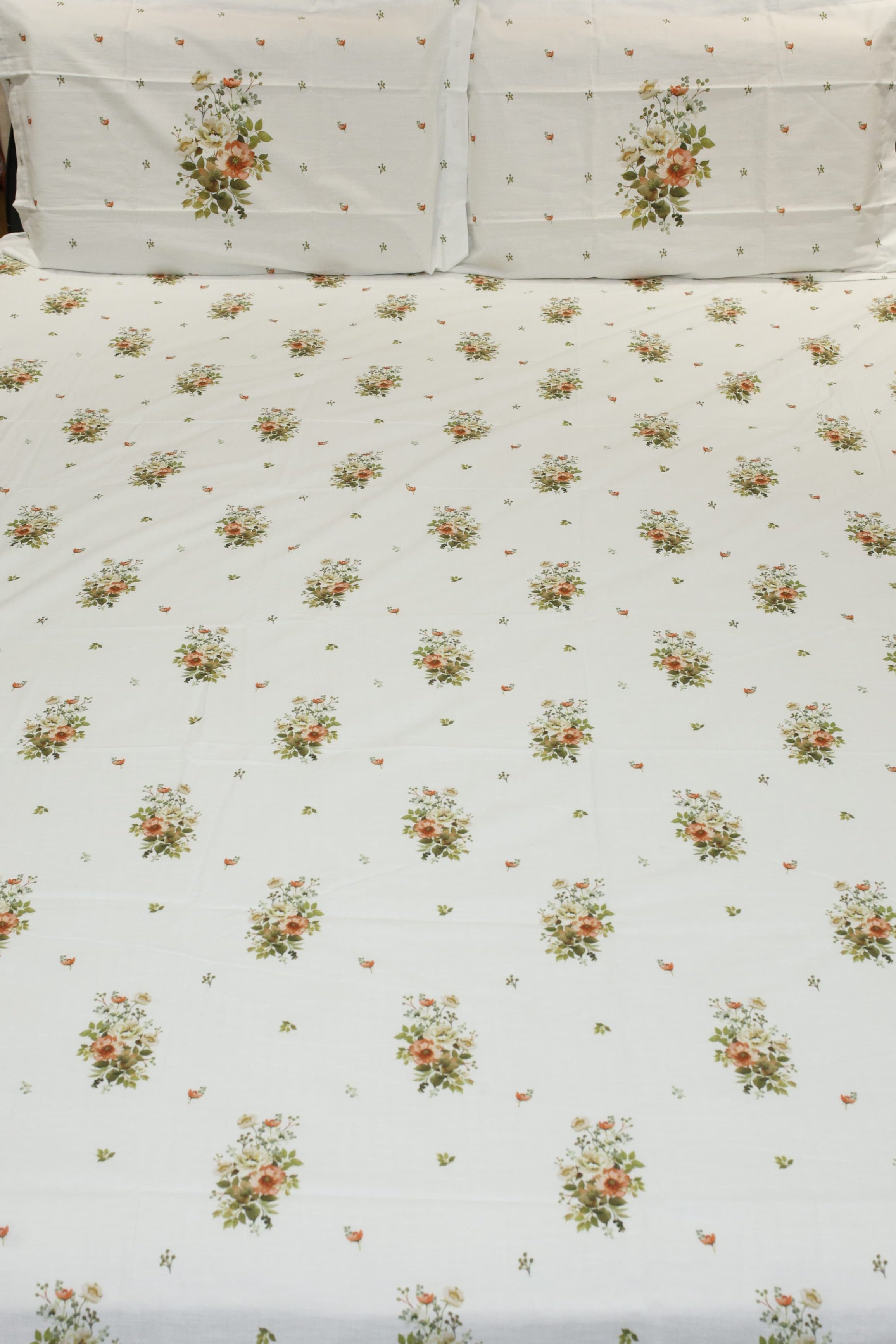 Bedsheets - King premium soft cotton bedsheet Digital Print DD   VATIKA