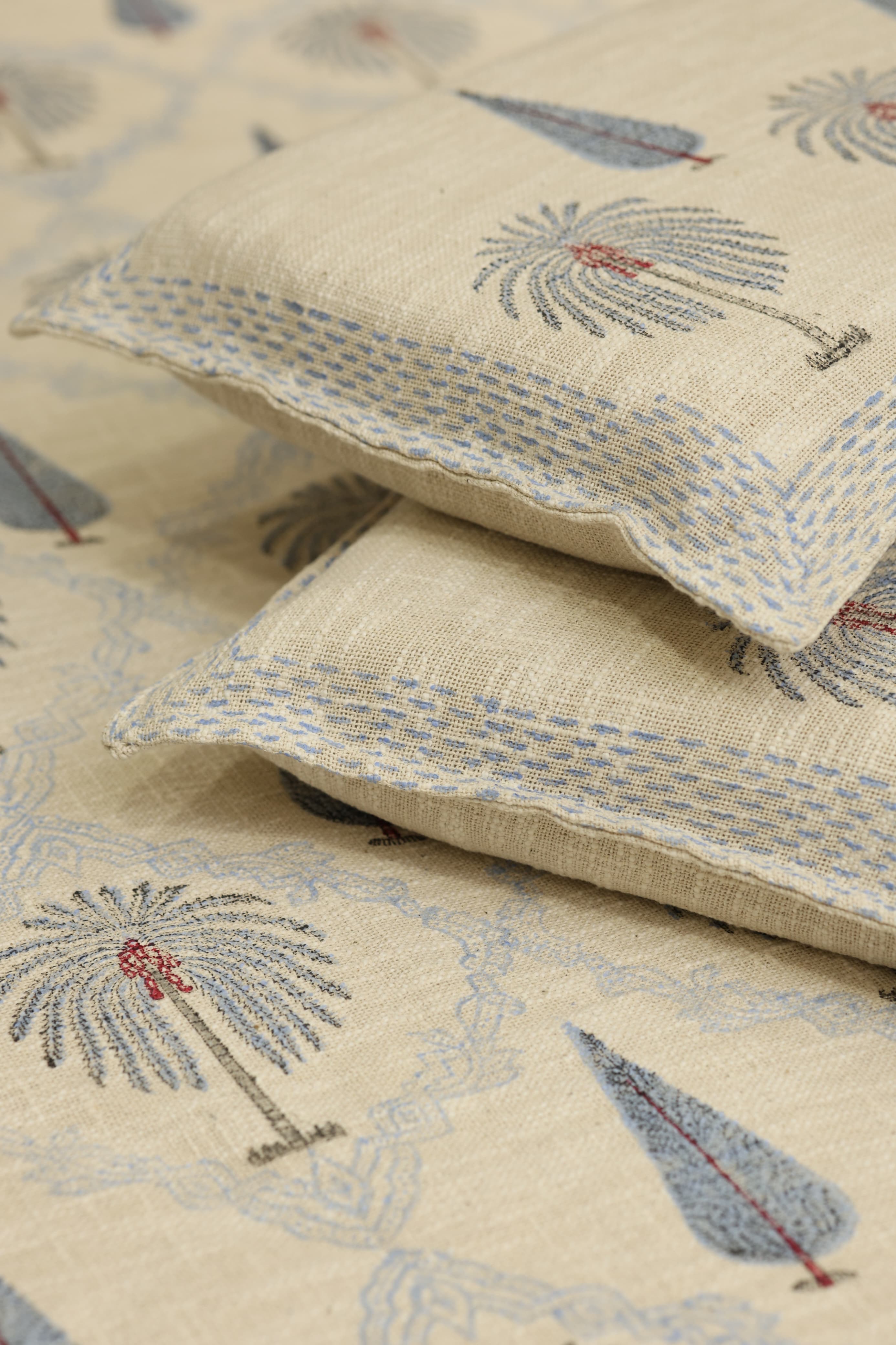 Spread : Handblock Jute Bedspread