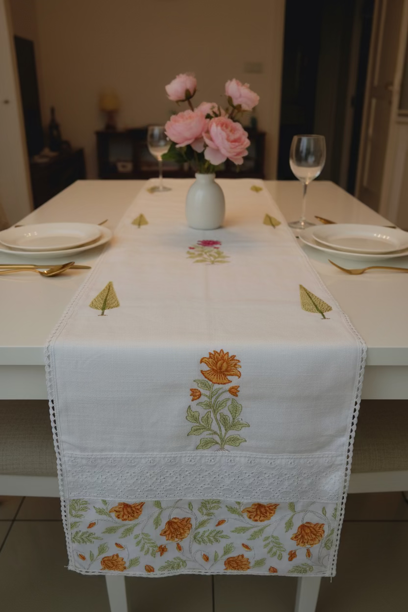 Table Runners - 6 seater (Handblock)