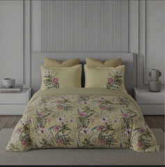 Bedsheets - Premium digital print floral king size soft cotton bedsheets