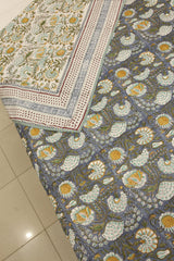 Double dohar / Blanket - Mughal handblock print