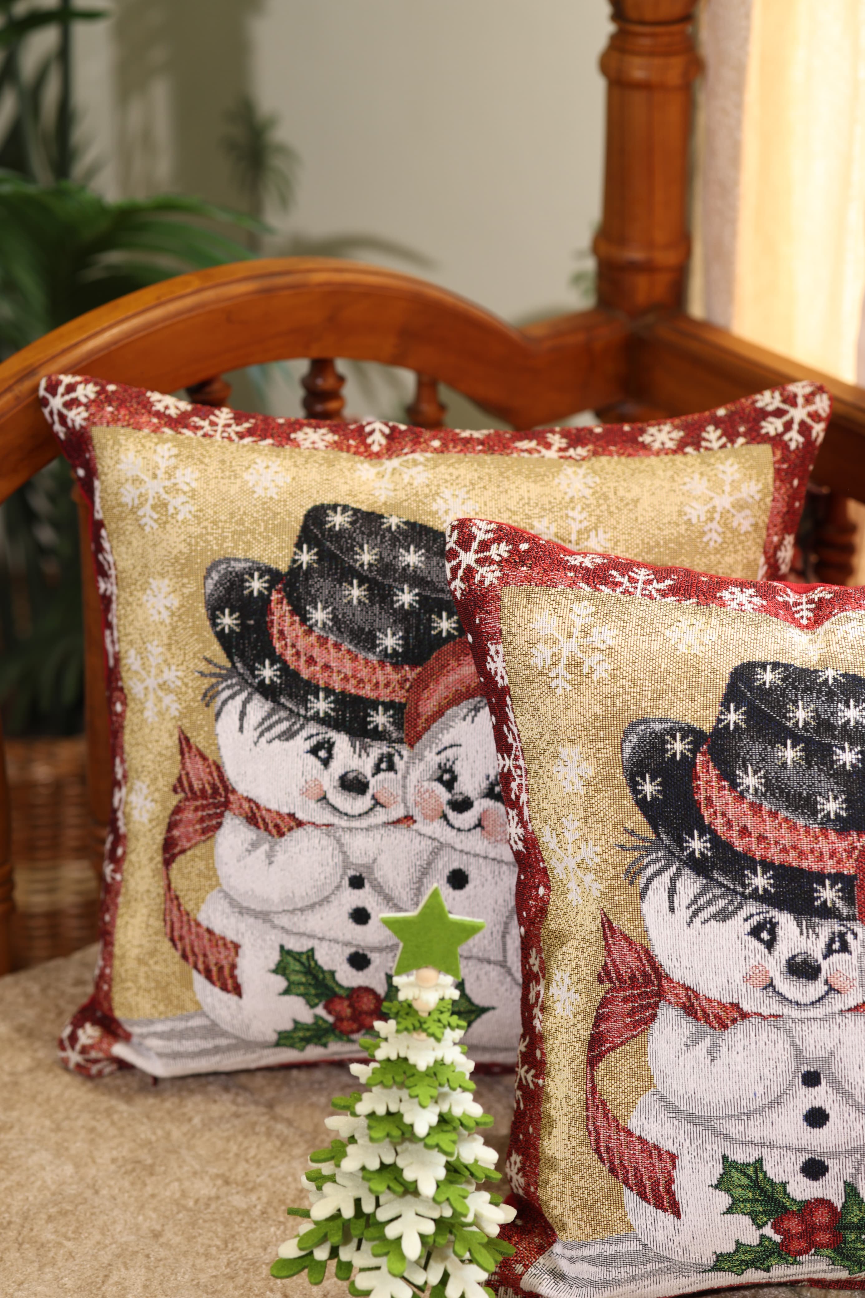 Cushion covers - Xmas edition jacuard