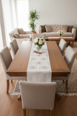 Table Runners - premium embroidery runners 6 seater