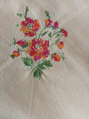 Cushion covers:Cross stitch embroidery 16*16 inches