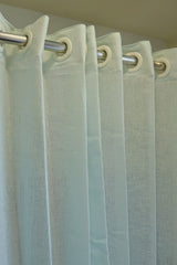 Curtain-Tinted solid colour semi transparent