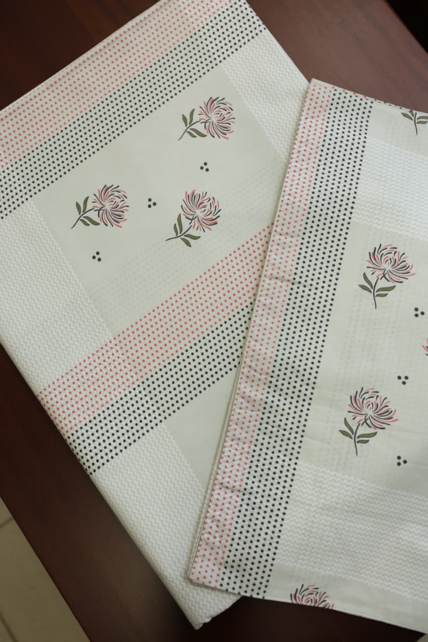 Bedsheets - Super King soft cotton  bedsheet : Divine