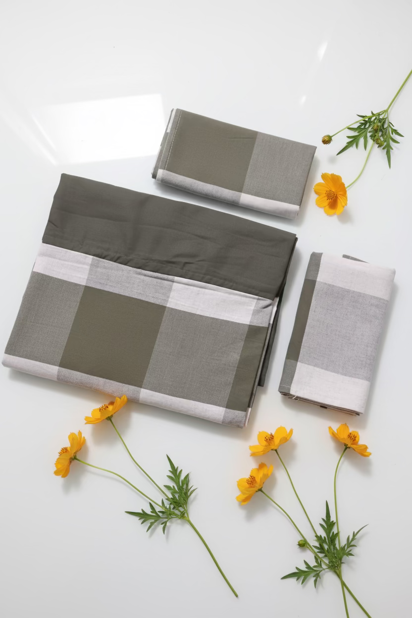 Bedsheets-Queen daily use border bedsheets