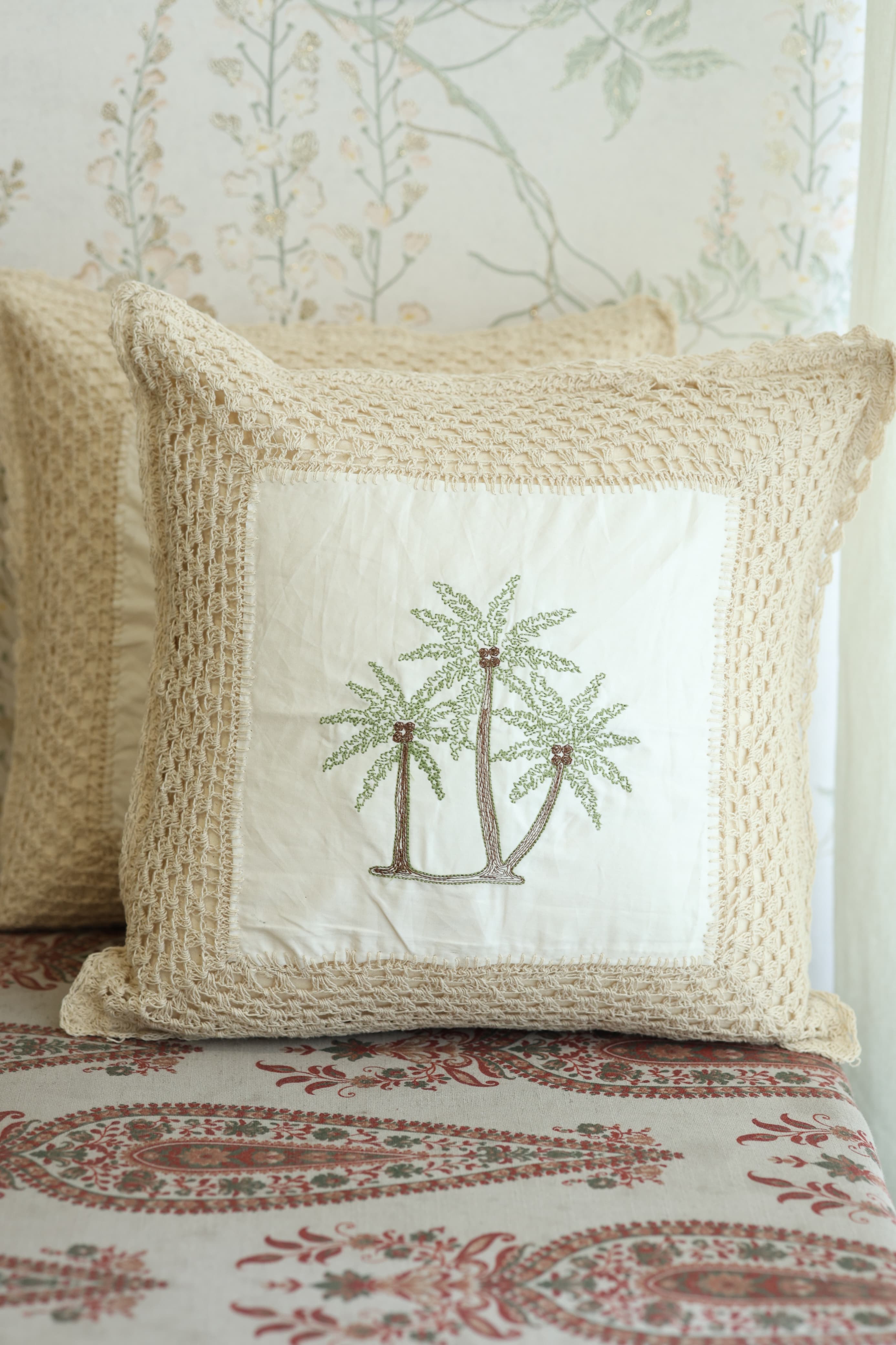 Cushion covers - crochet cushion covers