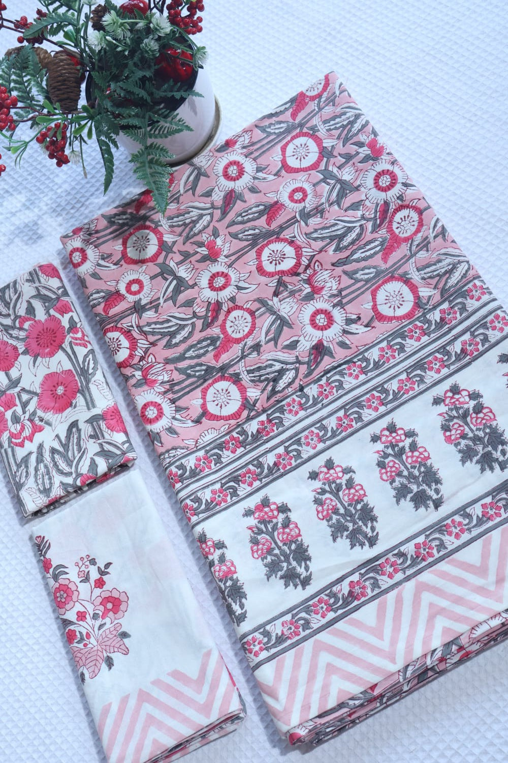 Bedsheets- Queen handblock bedsheets