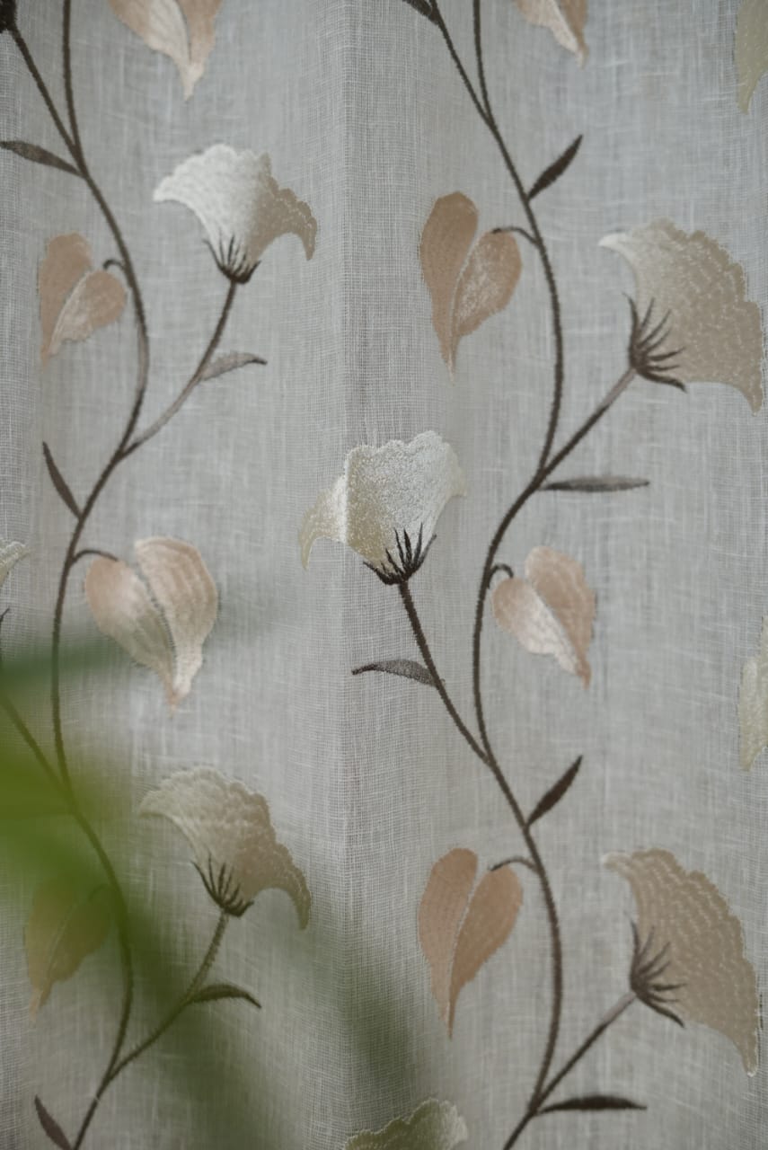 Curtains - Premium Embroidery designer sheer curtains