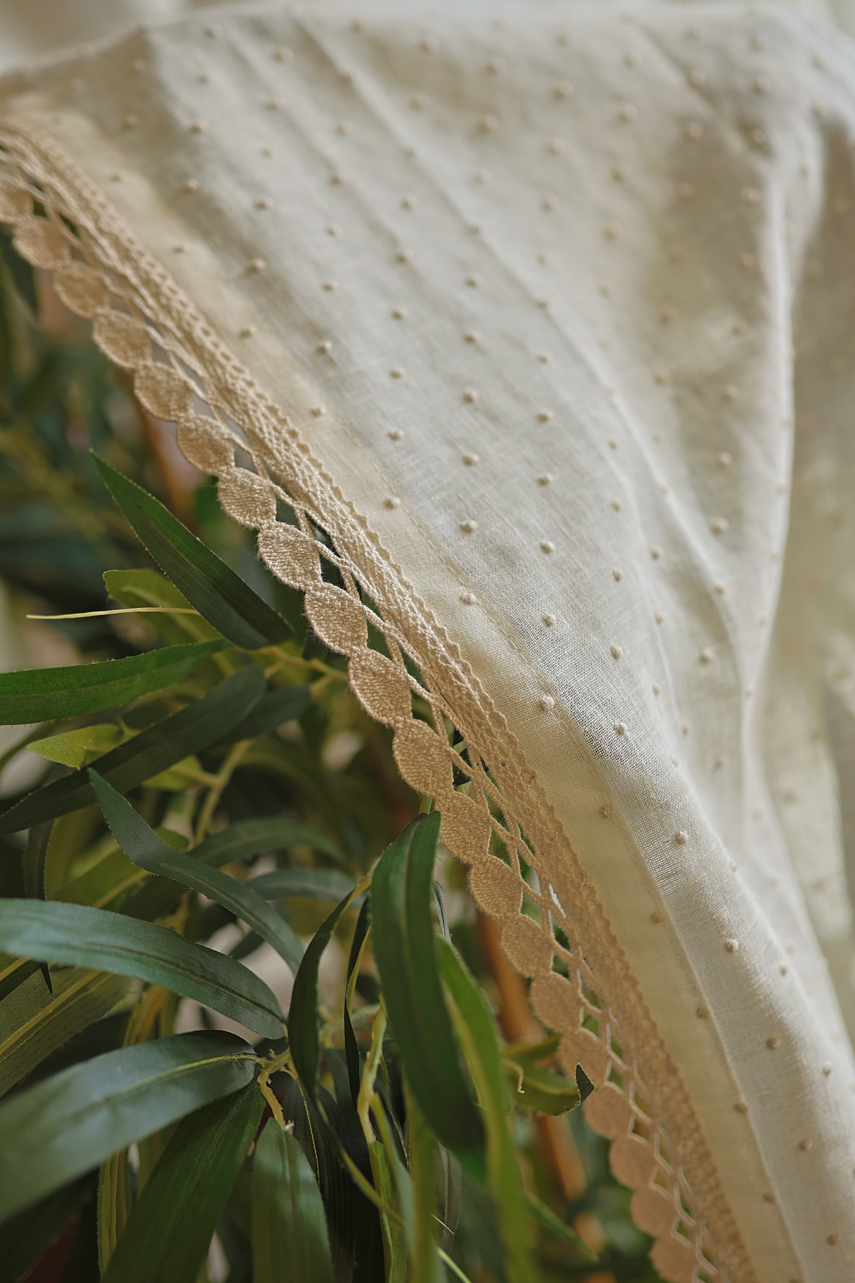 Curtains- Premium embroidered sheer curtains