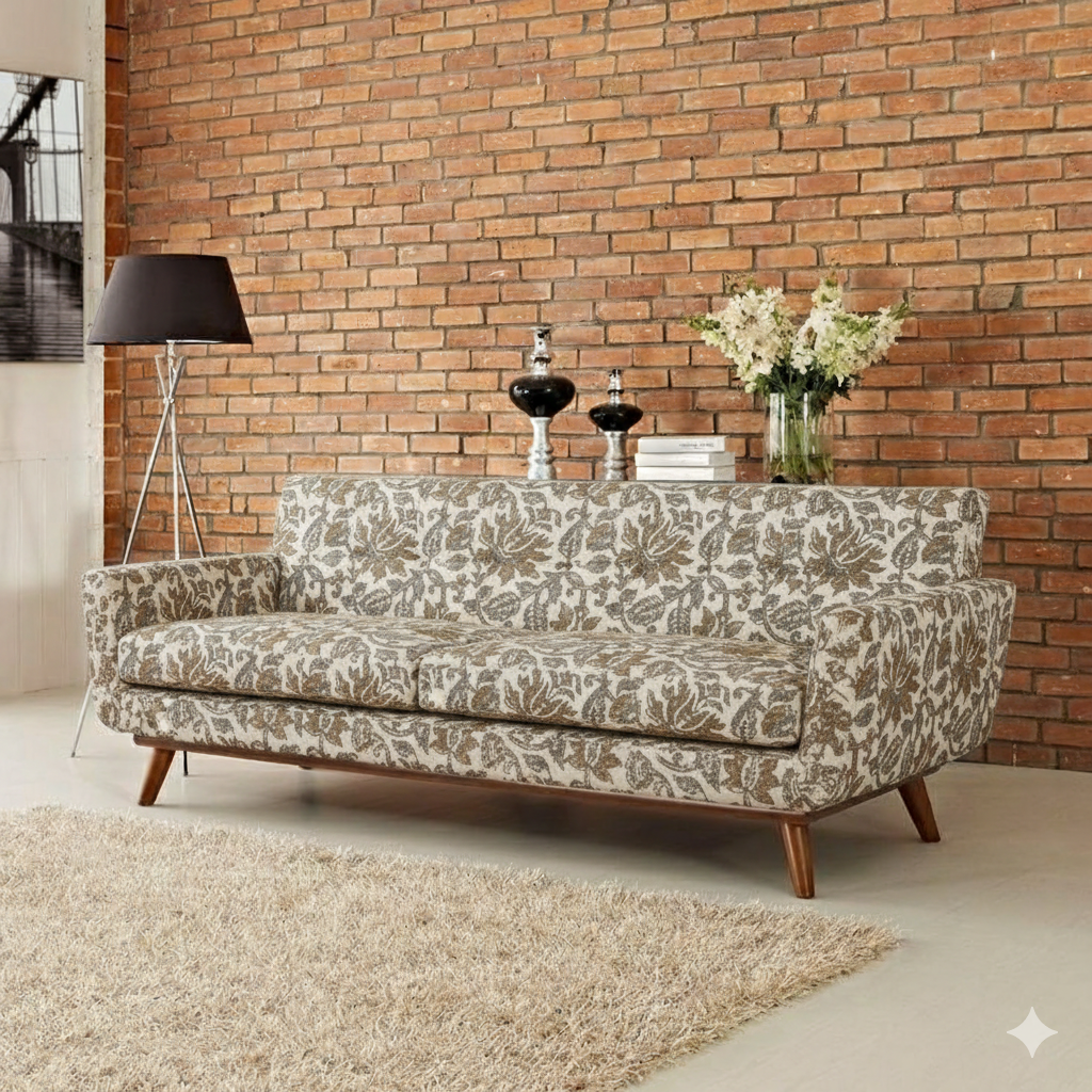 Upholstery fabrics -Ajrakh(Bagru)