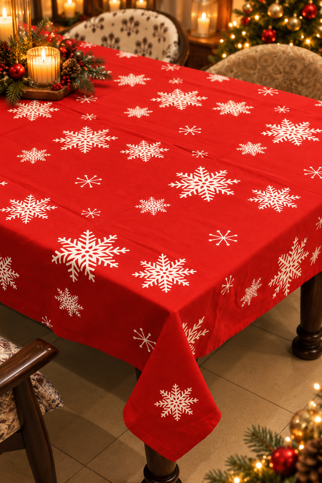 Table cloths - 6 seater Xmas edition