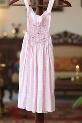 Kids smocked dress 3-4years