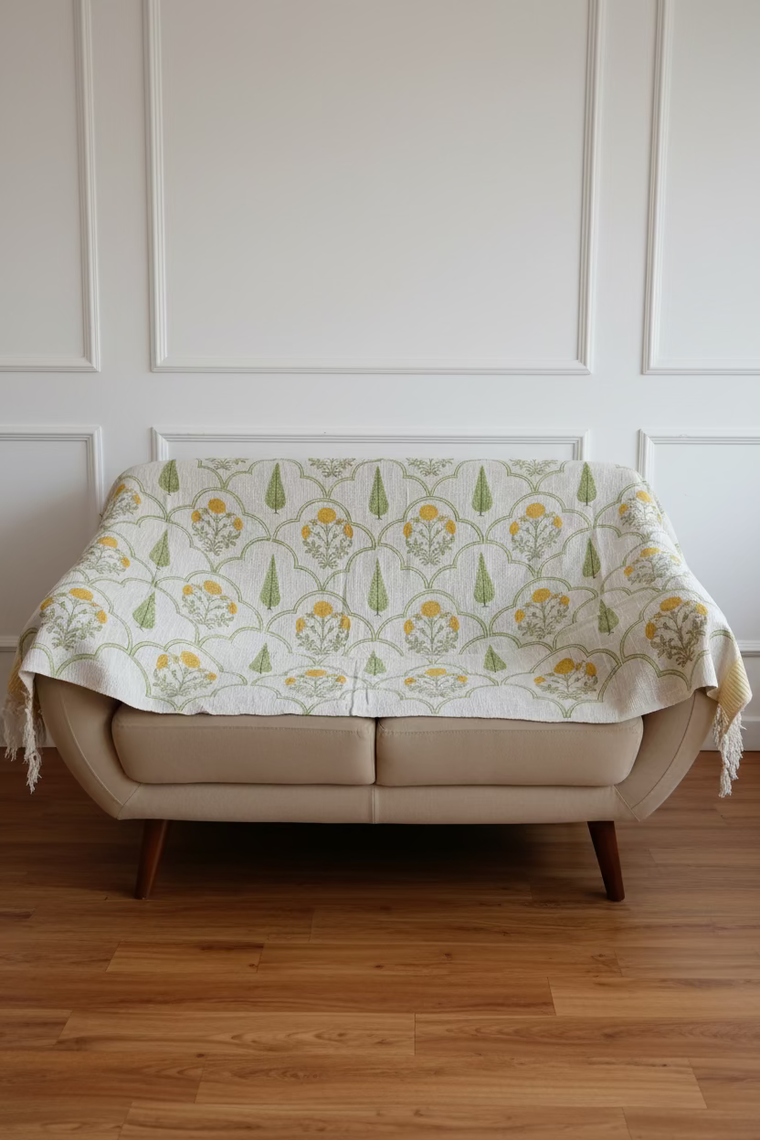 Sofa throw - Jute