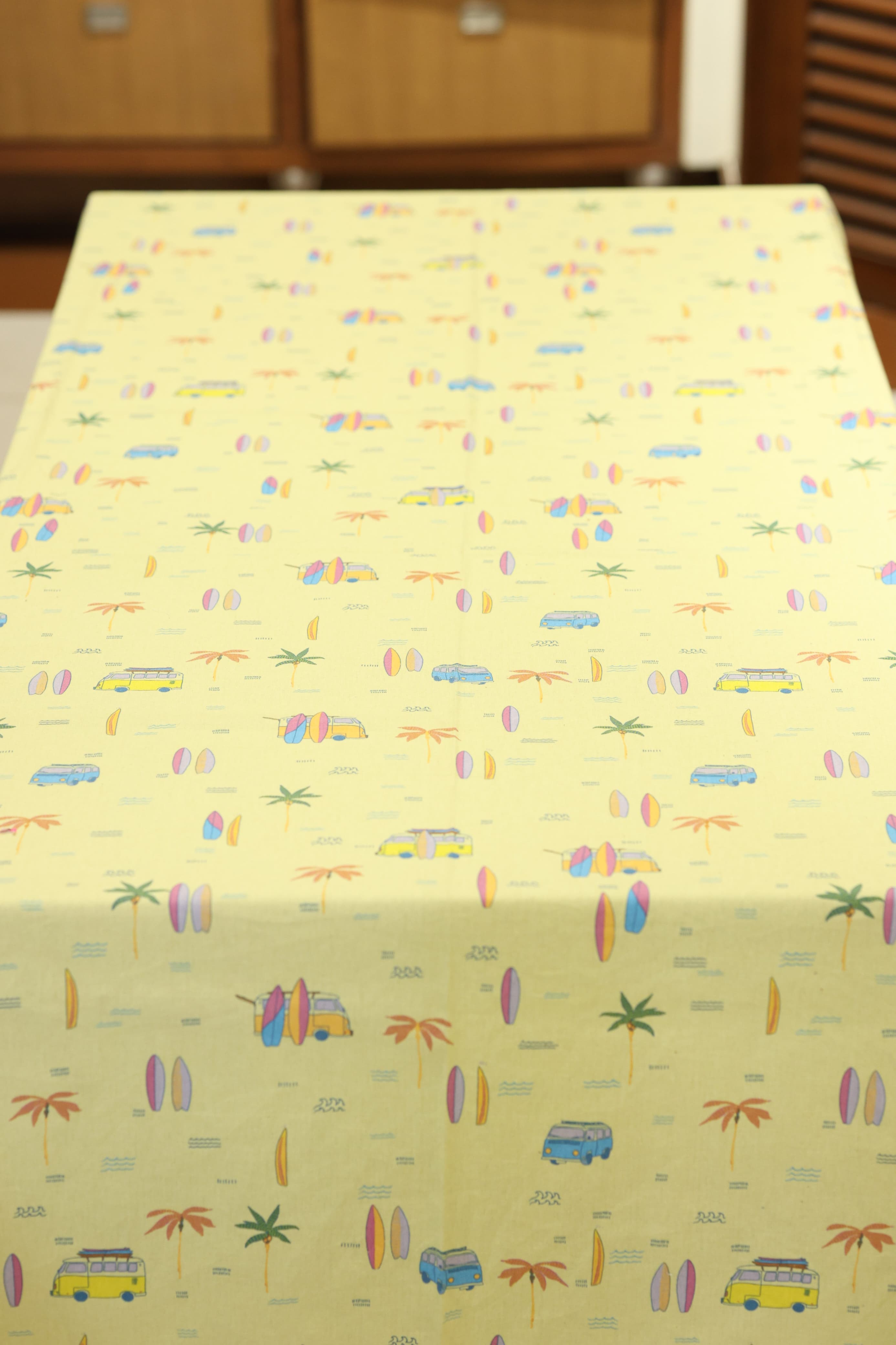 Table cloths - 8 seater Handblock printed canvas