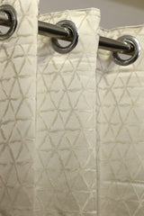 Curtains - Jacquard self printed curtains opaque