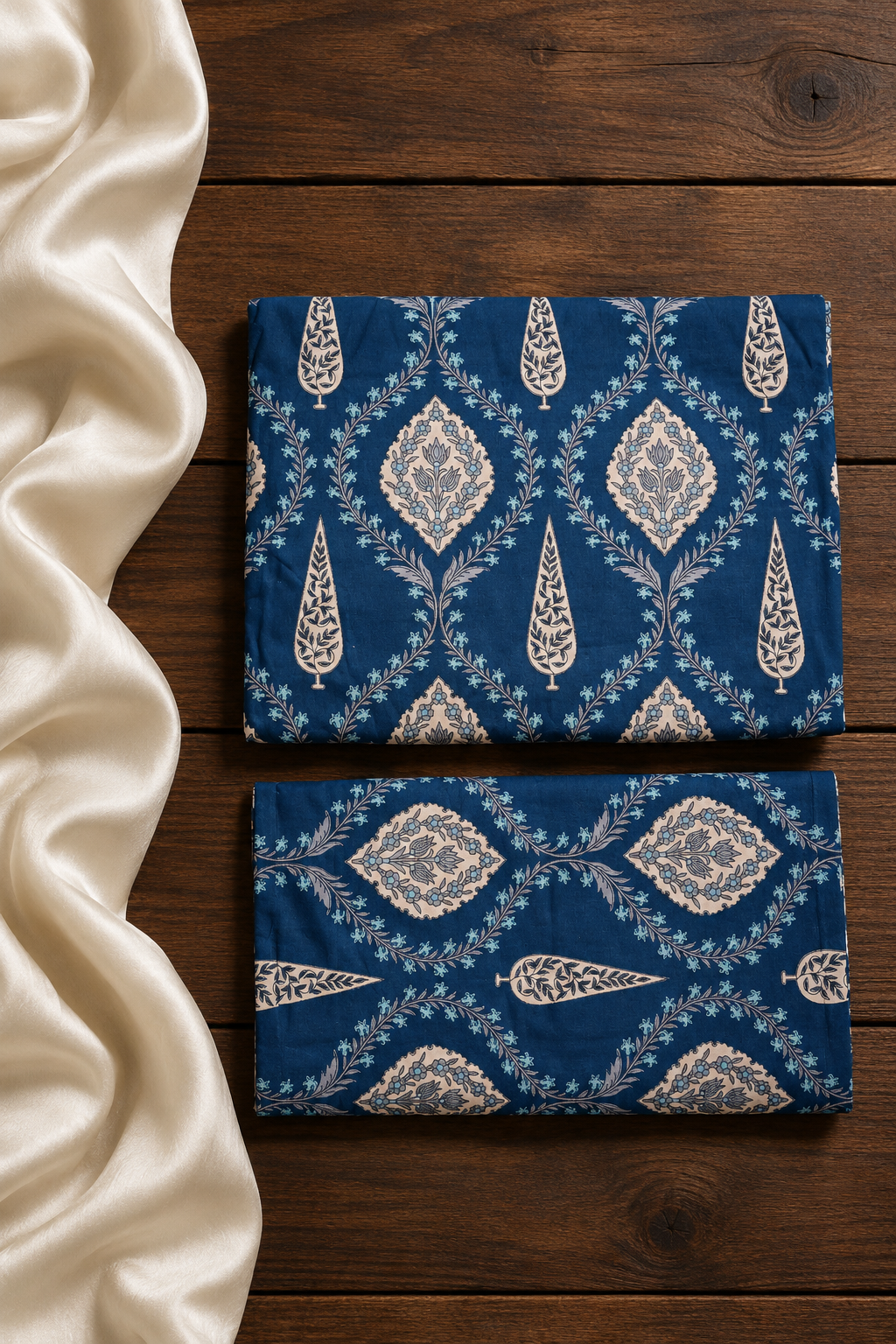 Bedsheets - SuperKing Ajrakh print bedsheet