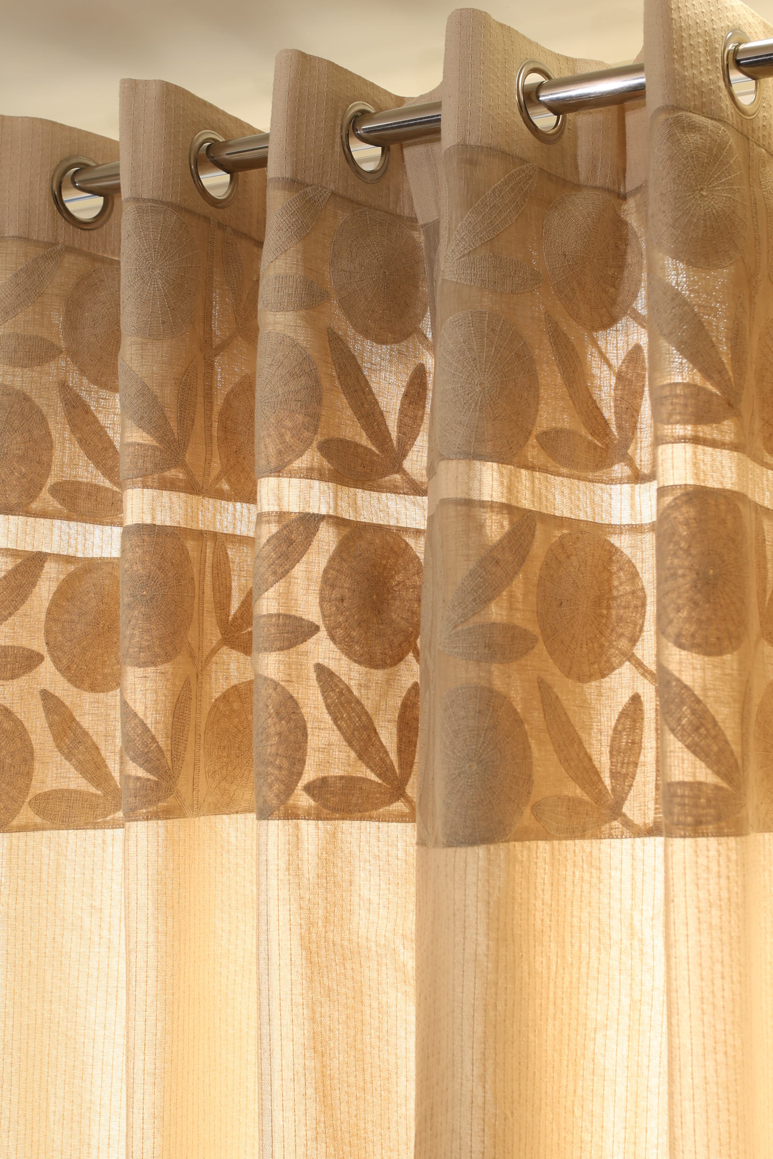Curtains - Premium embroidery designer opaque curtains ready to dispatch