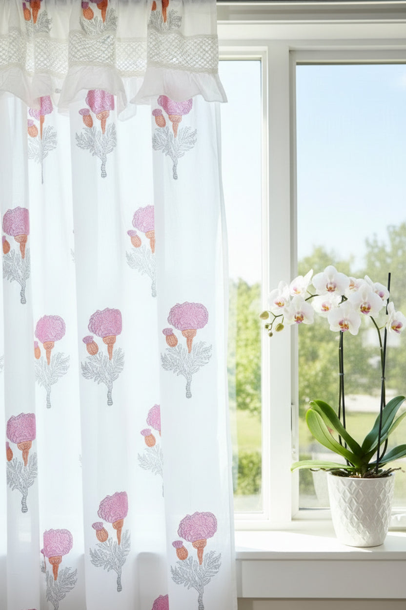Curtains - Handblock curtains (Loop)