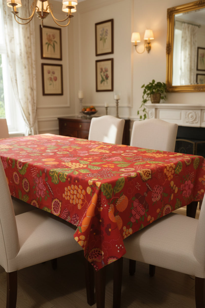 Table cloth - 6 seater(152cm * 228cm) Xmas collection