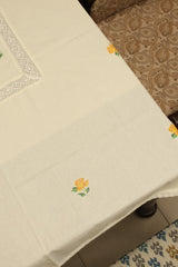 Table cloths - 8 seater cross stitch embroidery