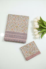 Bedsheets - Queen Mugal premium handblock cotton bedsheets