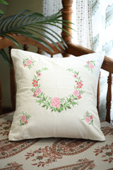 Cushion covers - 16*16 inches cross stitch embroidery