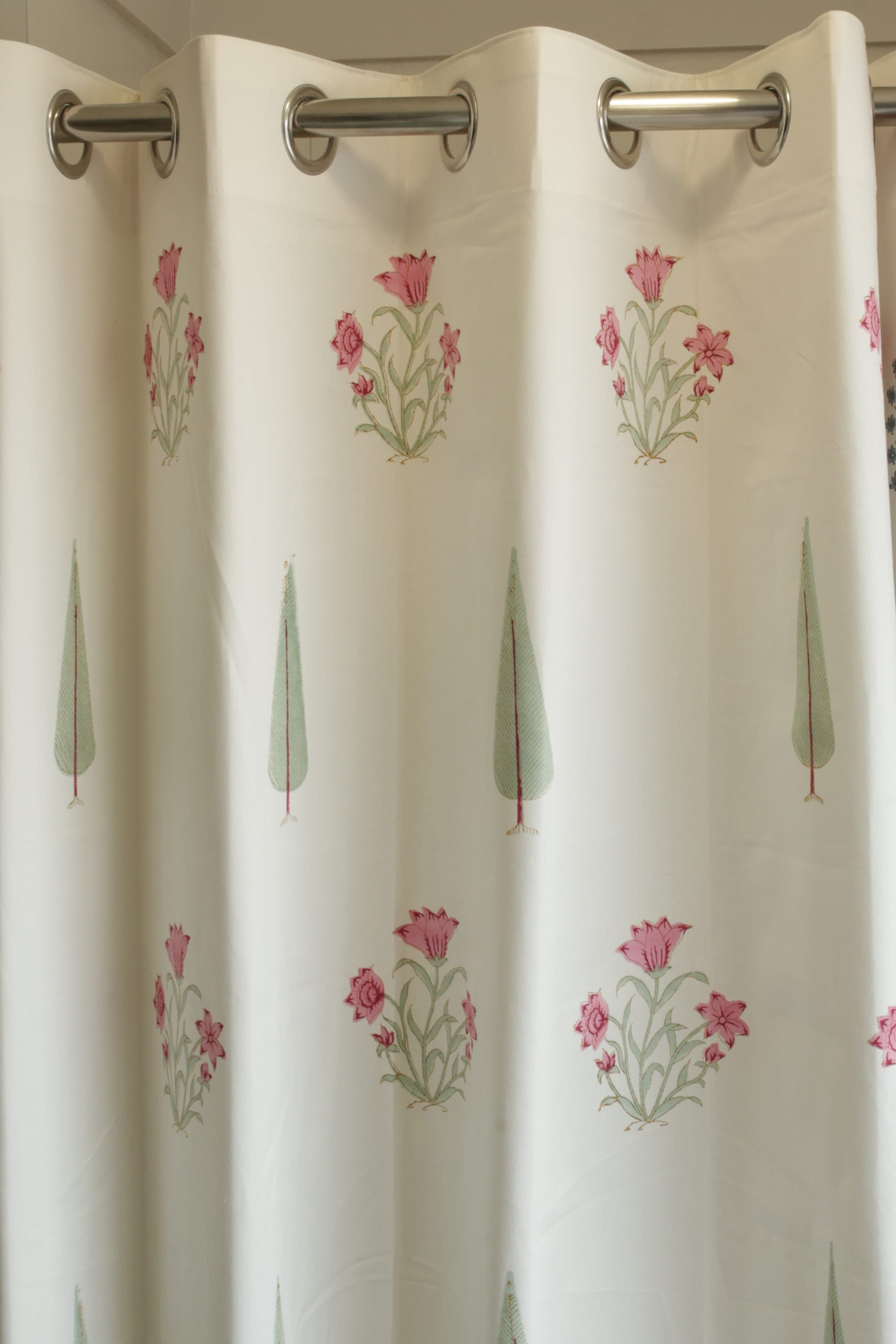 curtains-Handblock printed curtains