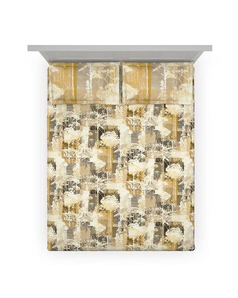 Bedsheets - Queen premium soft cotton bedsheet Digital print DD