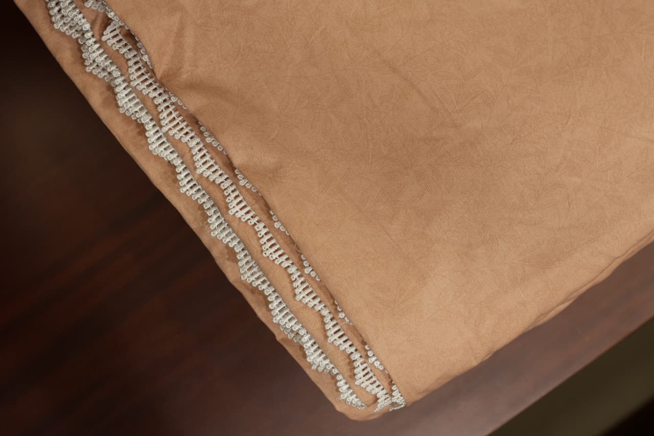 Plain single Dohar / Blanket lace