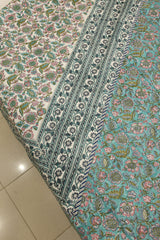 Double dohar / Blanket - Mughal handblock print