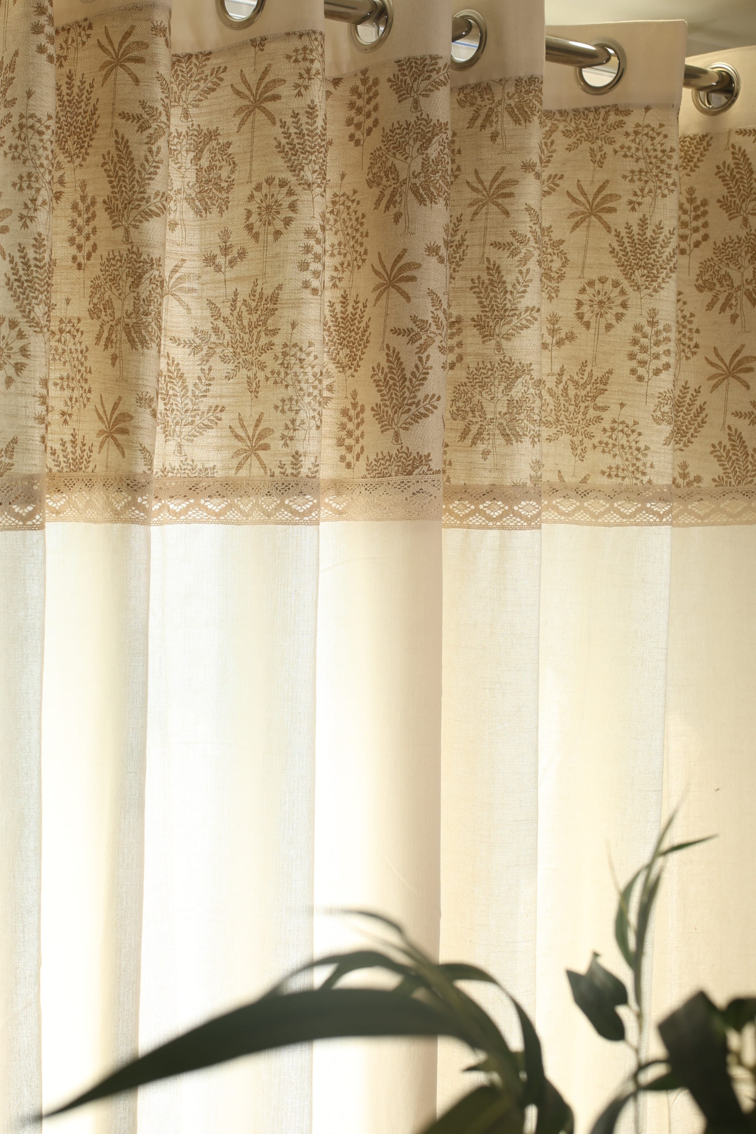 Curtains - Kantha printed Designer curtains prebooking