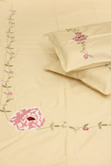 Bedsheets - King Premium Machine embroidery bedsheets MEK