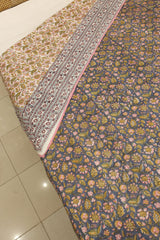 Double dohar / Blanket - Mughal handblock print